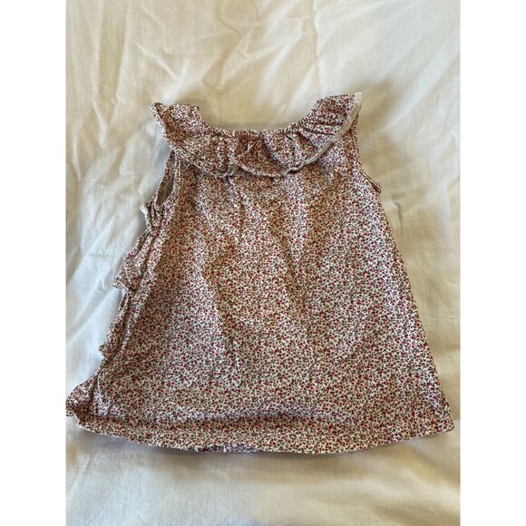 Baby Gap Toddler Girl Floral Tiered Ruffle Top - Picture 2 of 3